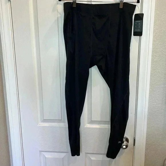 NWT Fabletics The Baseline Tight high performance base layer Men’s Sz XL Black - Picture 5 of 12